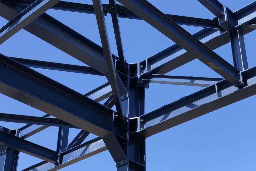 UPM-Leuna - Knoten Stahlbau 02