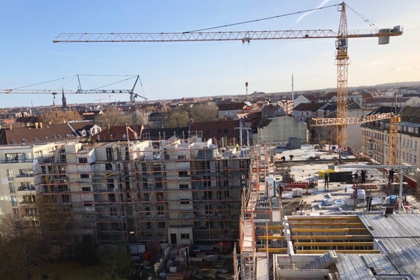 Konstantinum Rohbau Decke OG