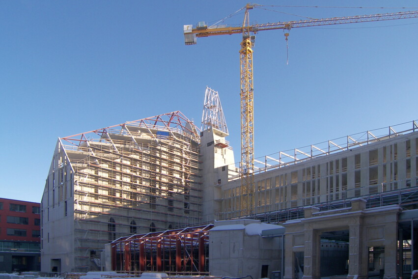 Uni Campus - Rohbau 1