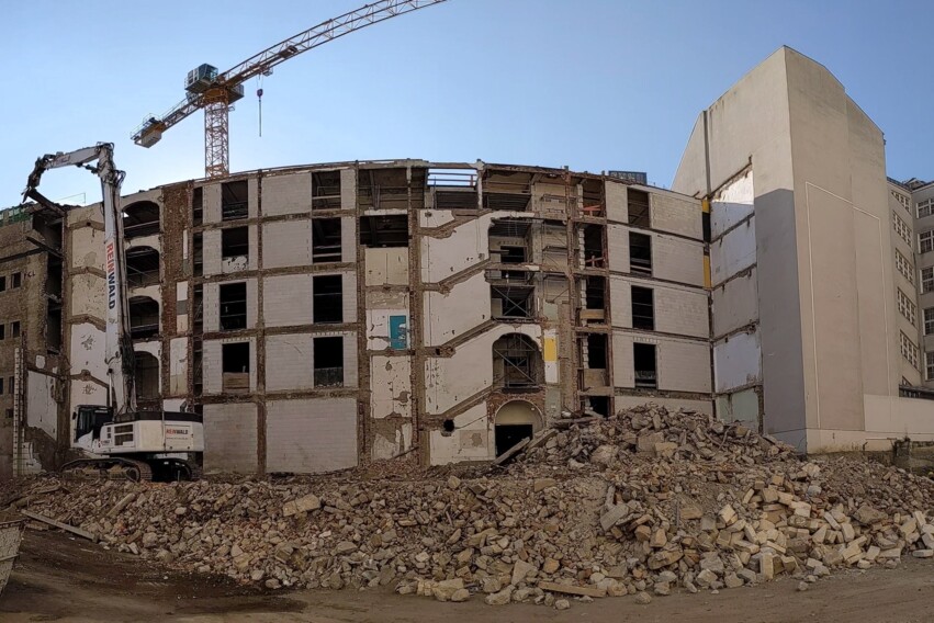 Harmelin-Quartier - Abbruch BT3 Harmelin-Quartier - Abbruch BT3