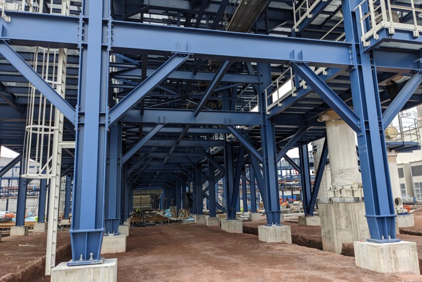 UPM-Leuna - Stahlbau UPM-Leuna - Stahlbau