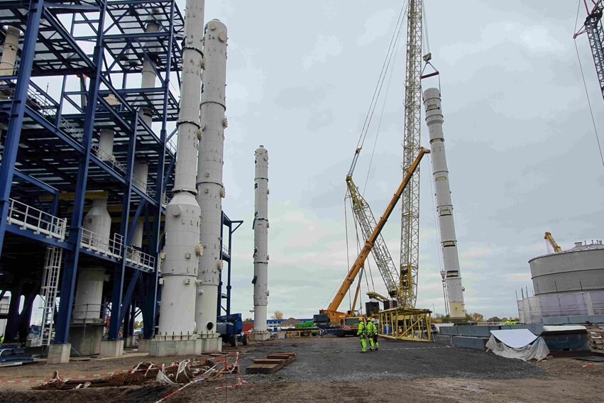 UPM-Leuna - Kollonnen