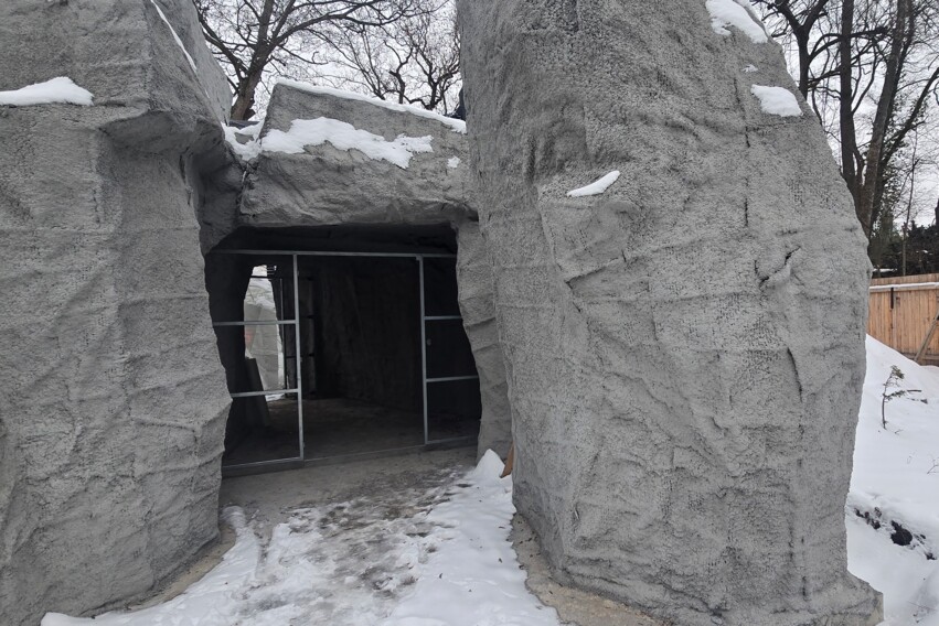 Zoo - Inselwelten - Verkleidung Kunstfelsen Zoo - Inselwelten - Verkleidung Kunstfelsen