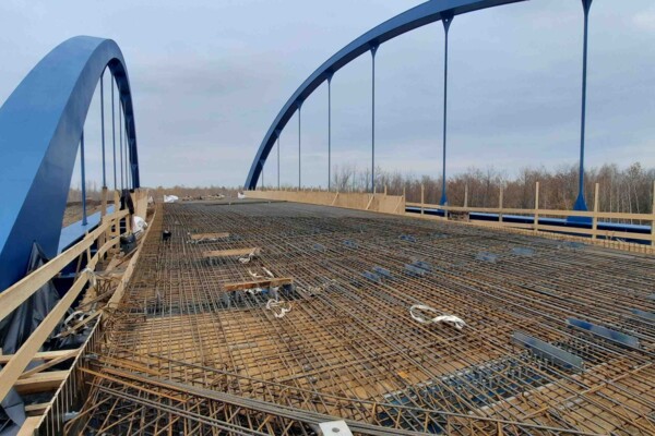 Bogenbr&uuml;cke A72 Bewehrung Fahrbahn 2