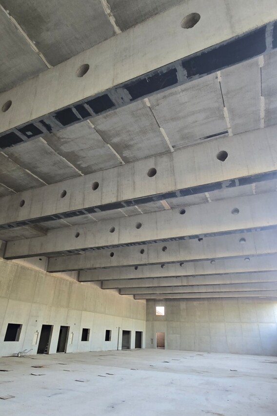 Dösner Weg - Rohbau Sporthalle Dösner Weg - Rohbau Sporthalle