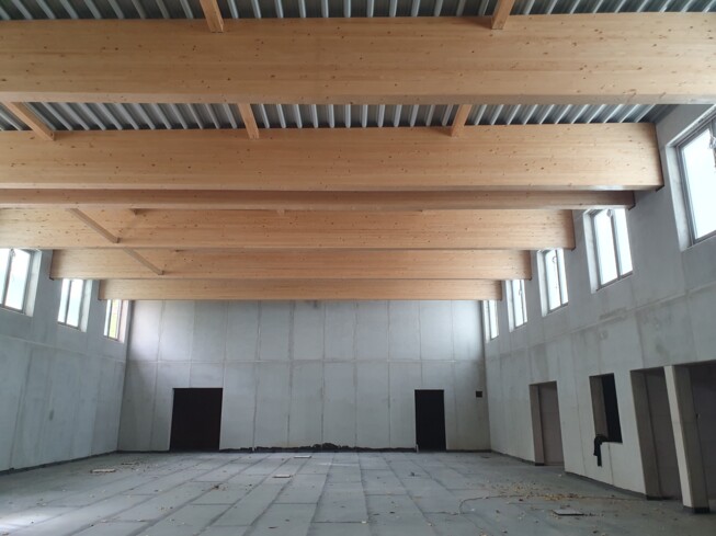 CJD Sporthalle Innenraum